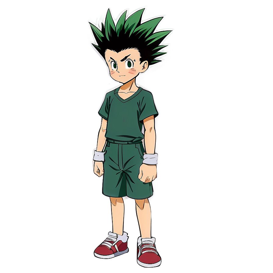 Gon Freecss Full Body Png Ptq89 PNG