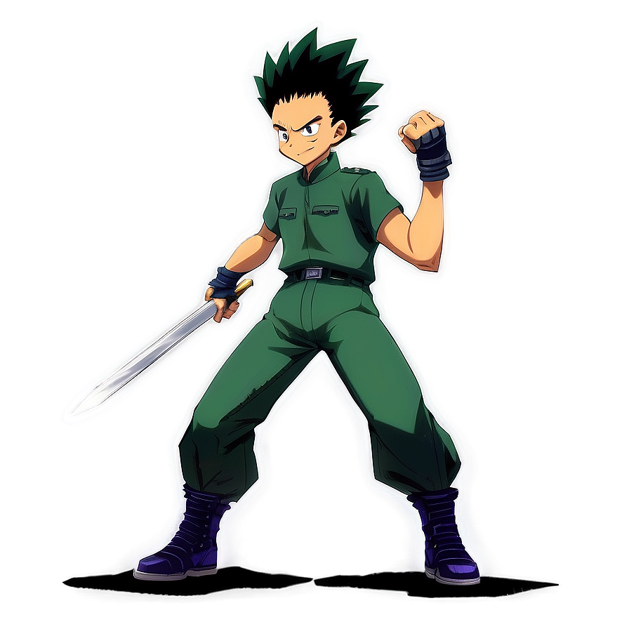 Gon Freecss In Chimera Ant Arc Png Tla PNG