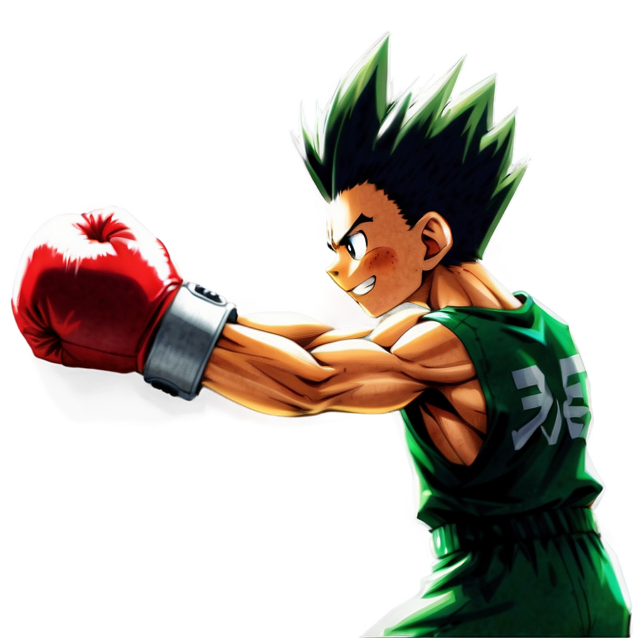 Gon Freecss Training Scene Png 93 PNG