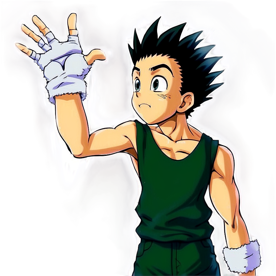 Gon Freecss Transformation Scene Png 06252024 PNG