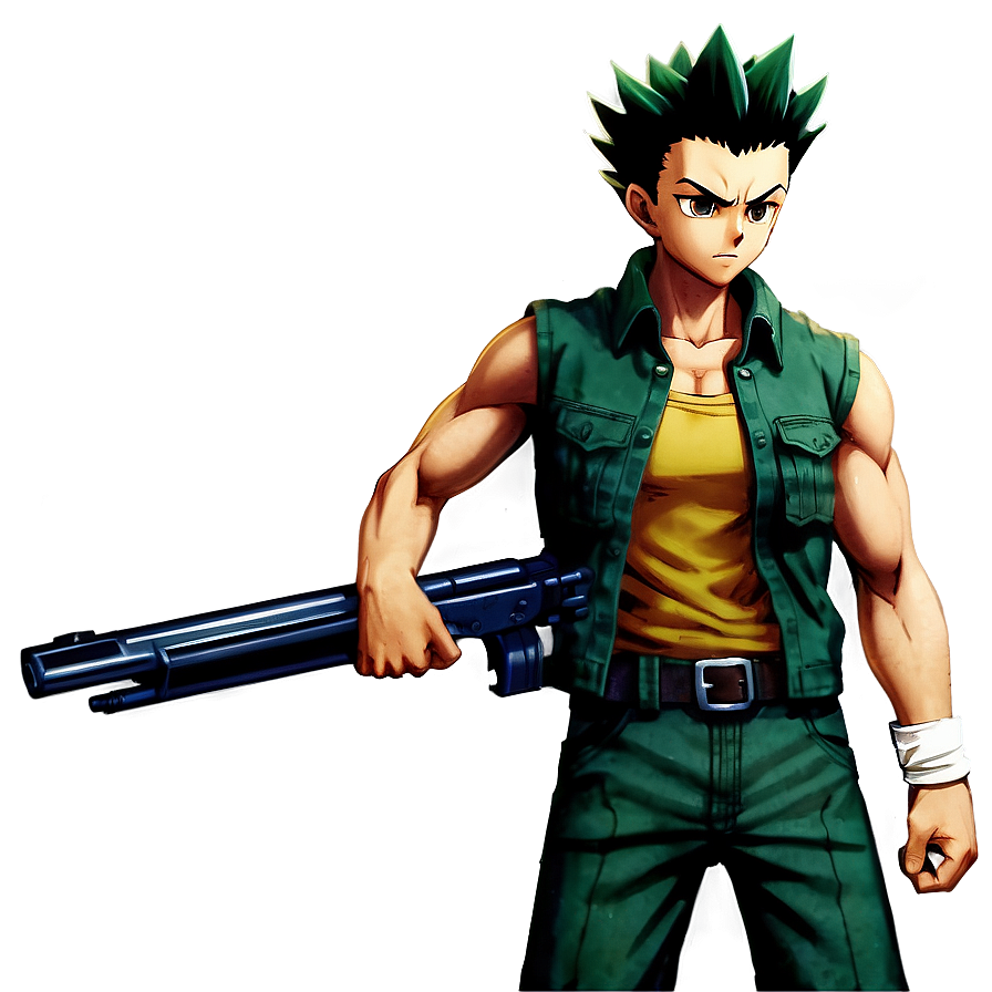 Gon Freecss With Hunter License Png Csw70 PNG