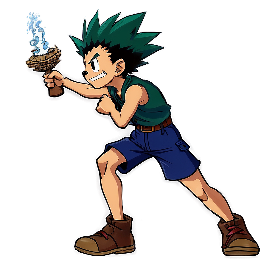 Download Gon Greed Island Card Png Aue | Wallpapers.com