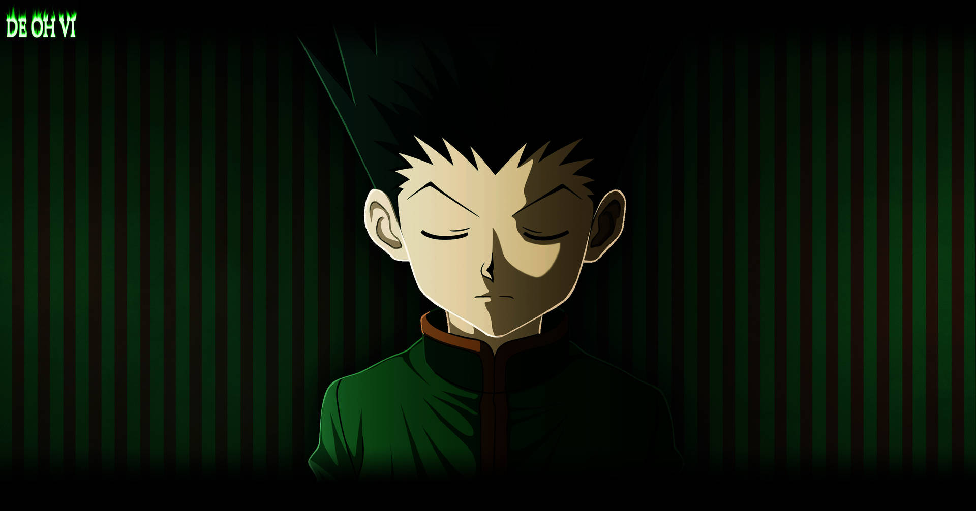 Gon In Green And Black
