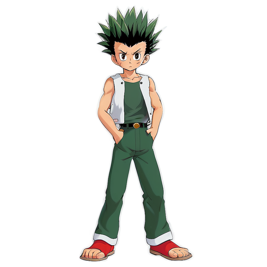 Download Gon Transformation Mode Png Tku | Wallpapers.com