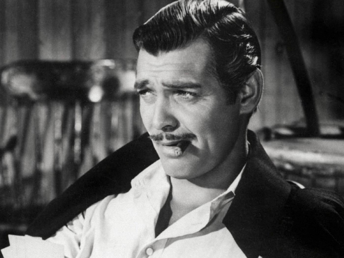 Enigmatic Clark Gable in "Gone With The Wind" Wallpaper
