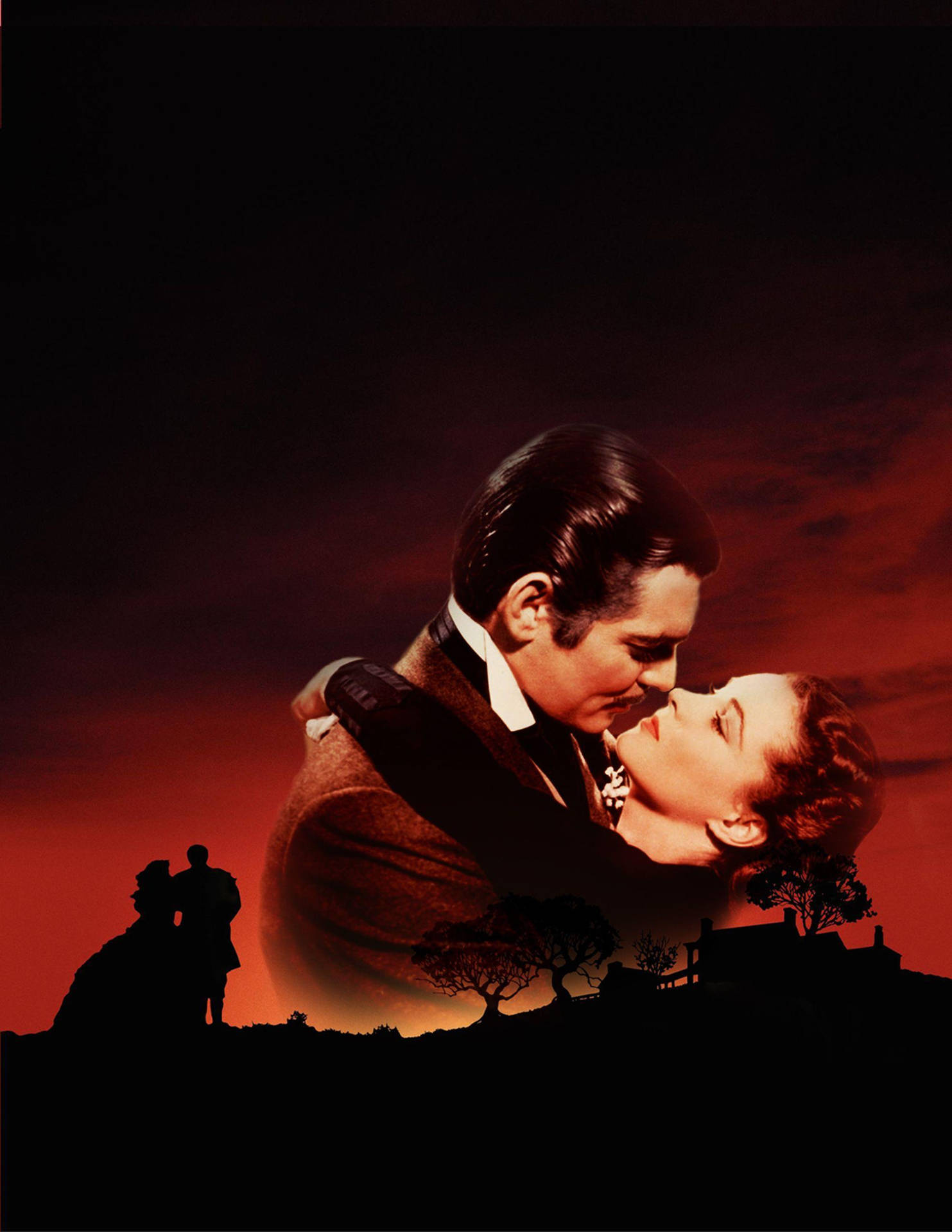 Gone With The Wind Digital Cover Wallpaper