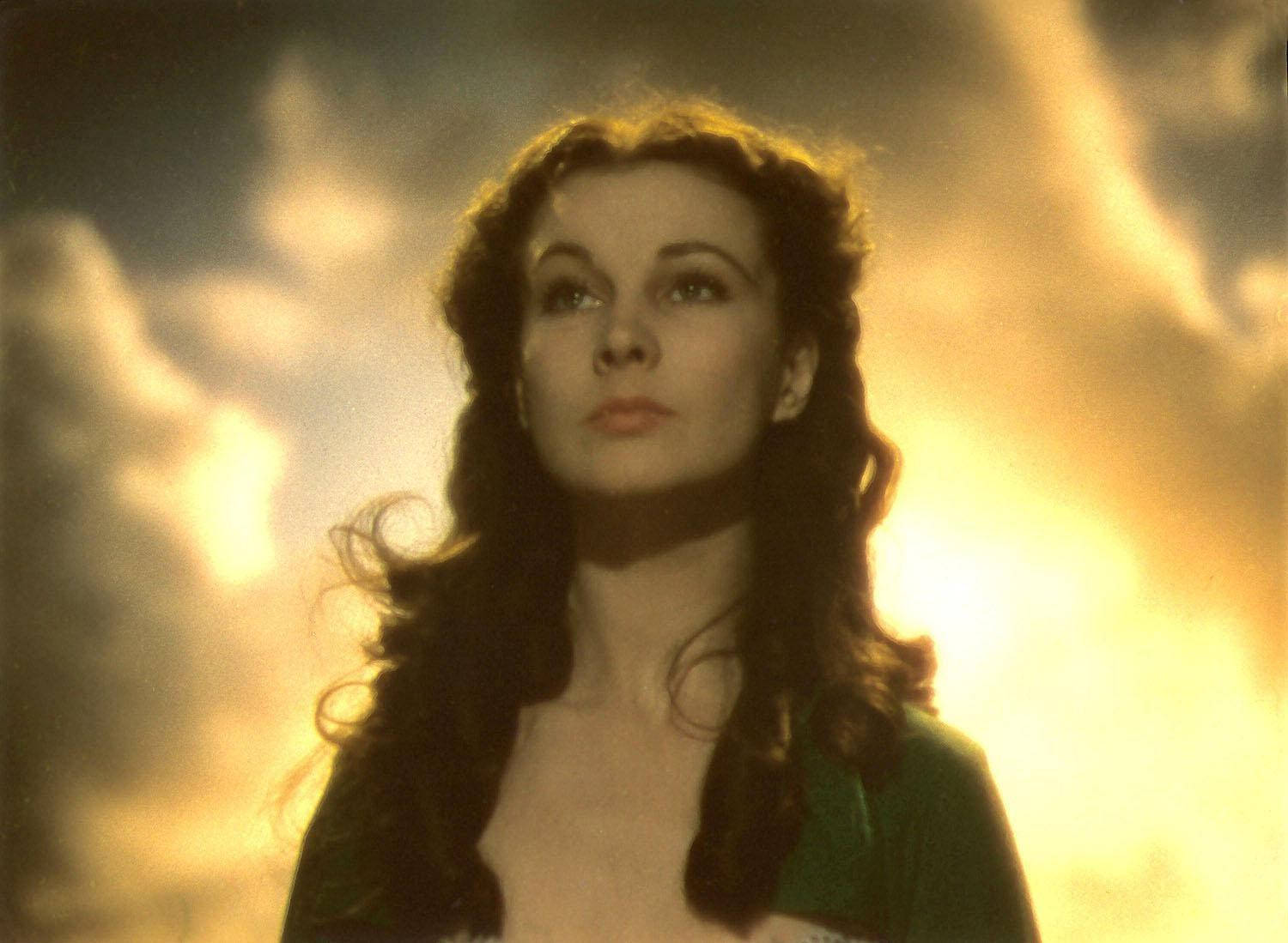 Scarlett O'Hara in 'Gone With the Wind' Wallpaper