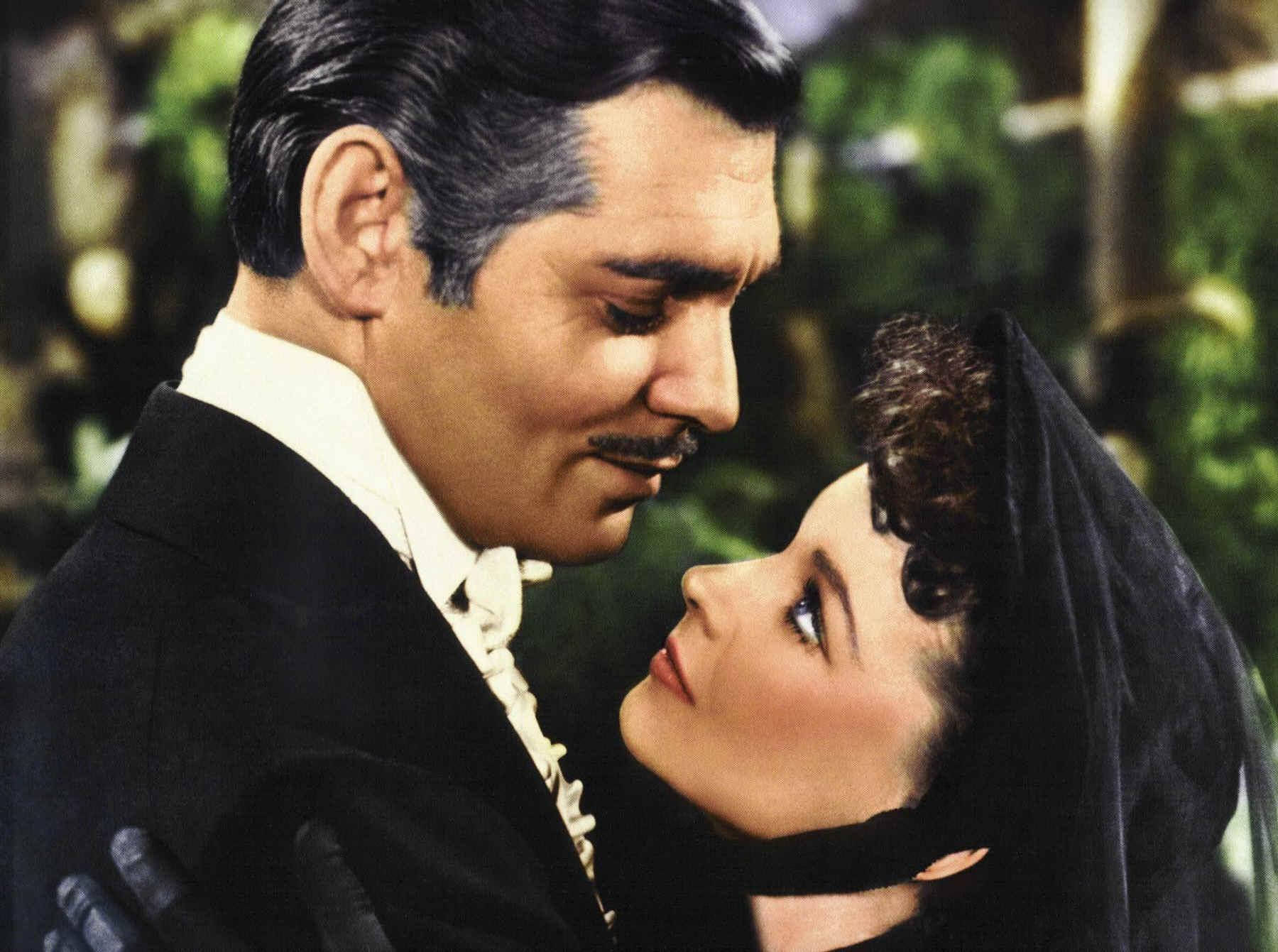 Gone With The Wind Scarlett O'hara Rhett Butler Wallpaper