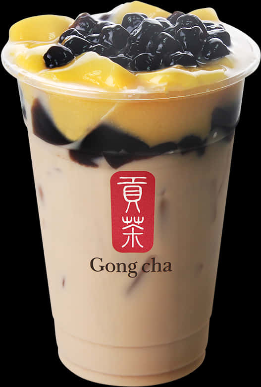 Gong Cha Bubble Teawith Toppings.jpg PNG