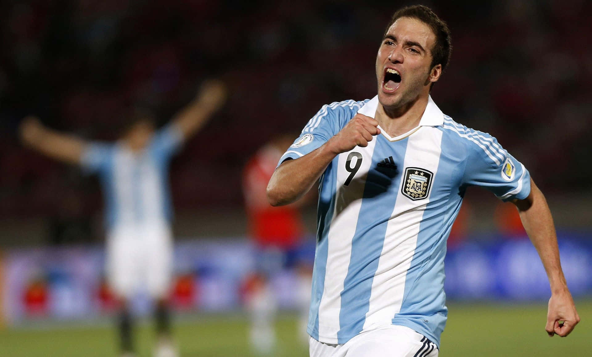 Gonzalohiguain Argentina Mondiale Fifa 2014 Sfondo