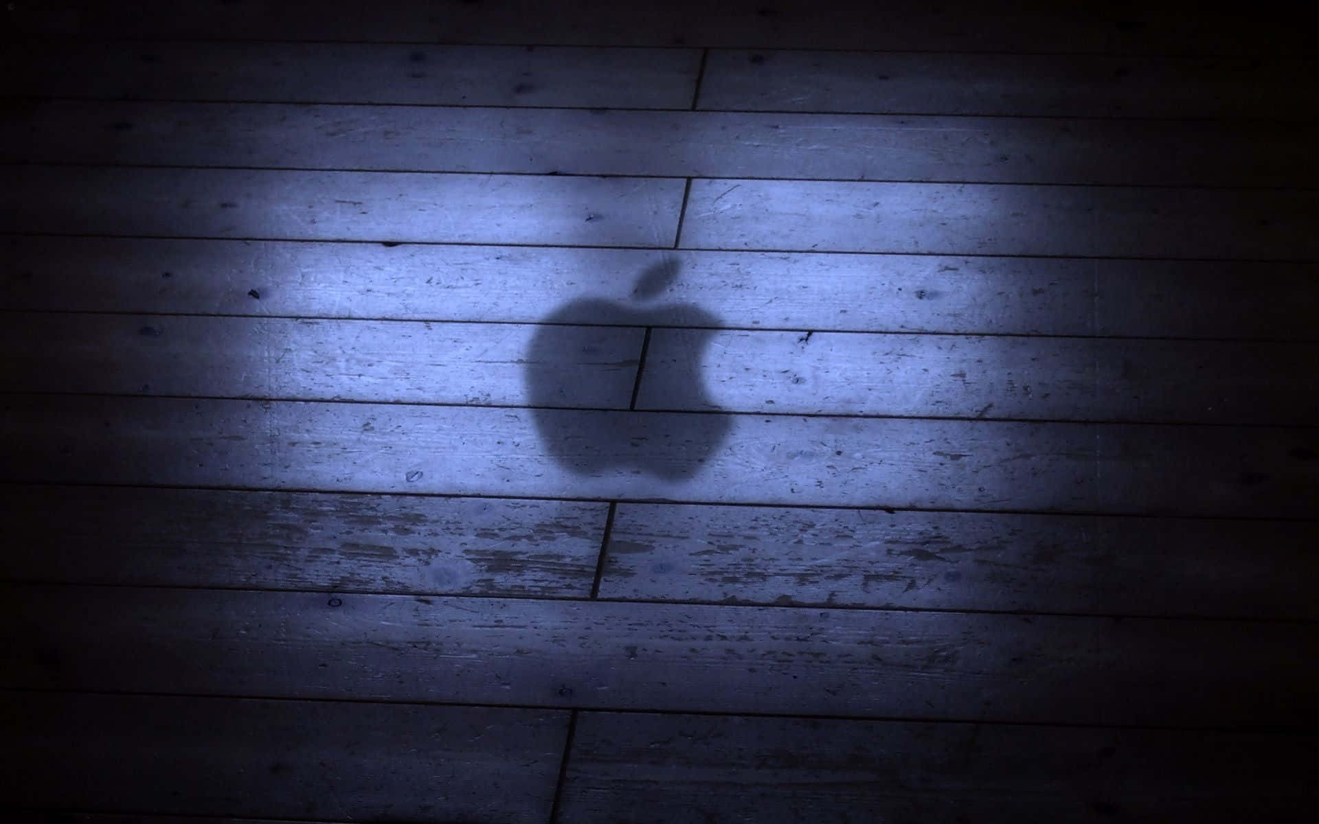 Apple Logo In The Dark