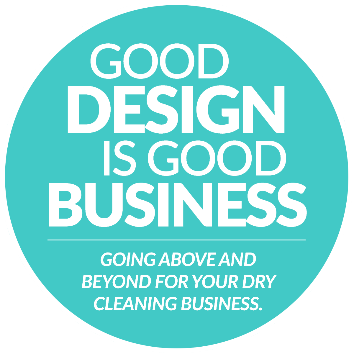 Good Design Business Motto Circle PNG