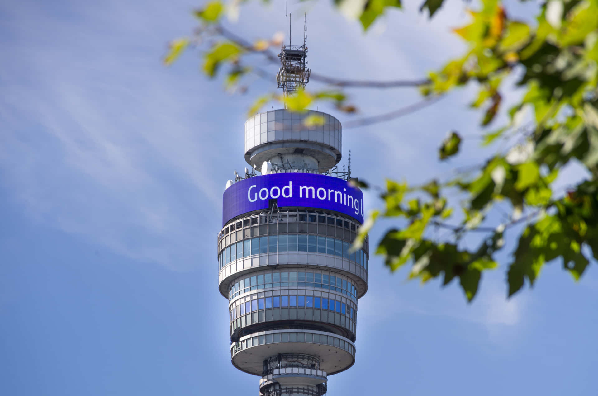 Good Morning BT Tower Wallpaper