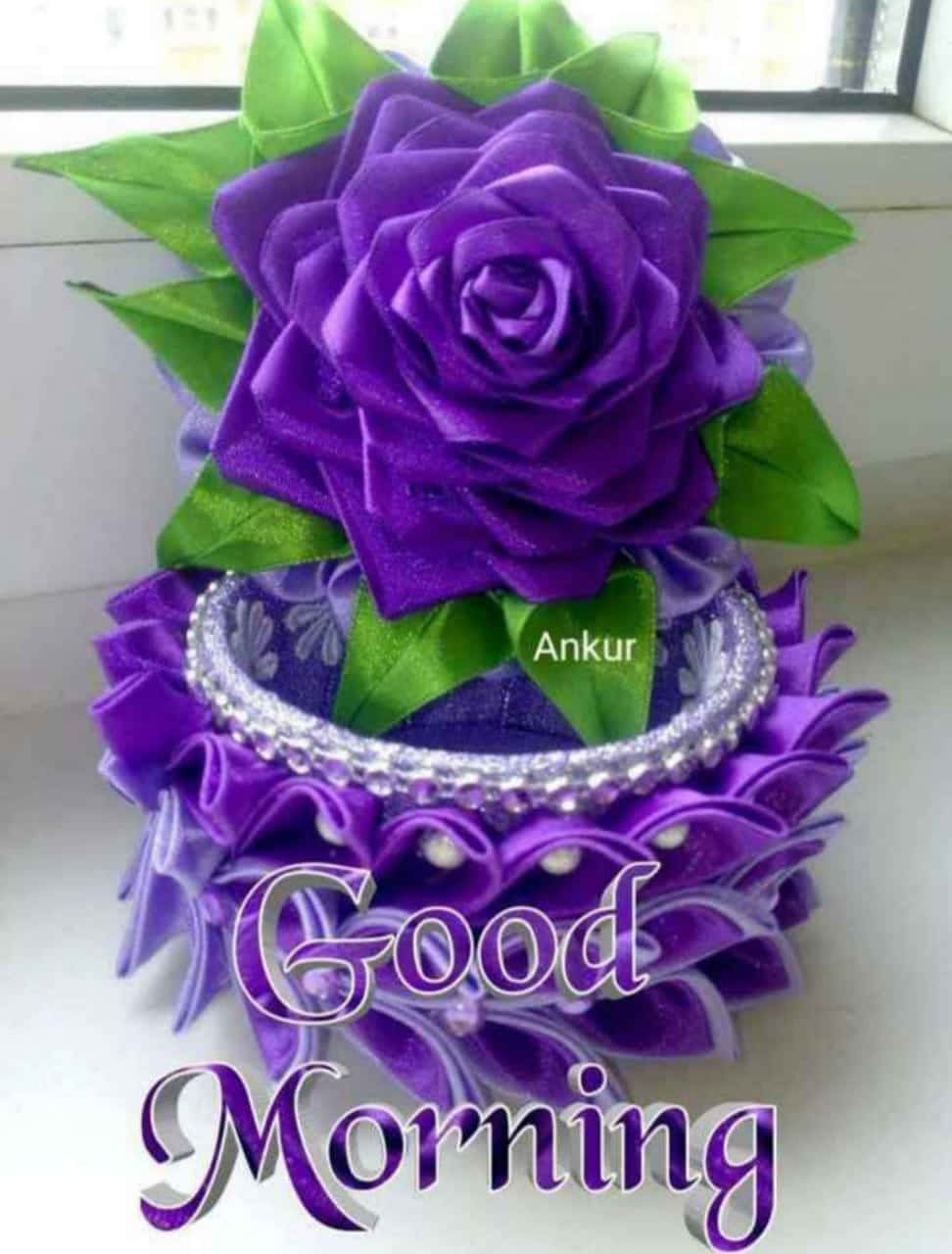 Good Morning Violet Flower Picture
