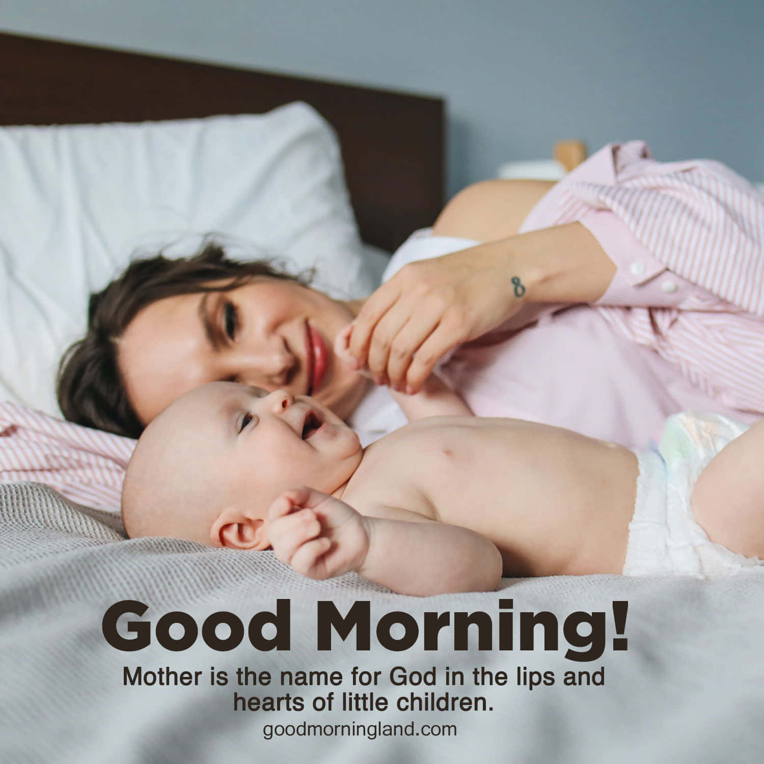 Good Morning Mother Quotes Wallpaper
