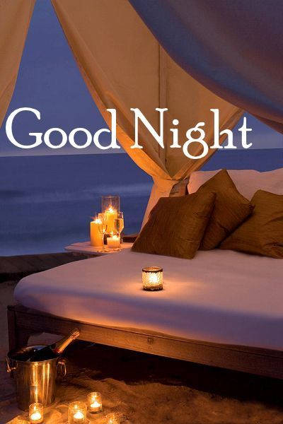 Good Night By The Shore Wallpaper