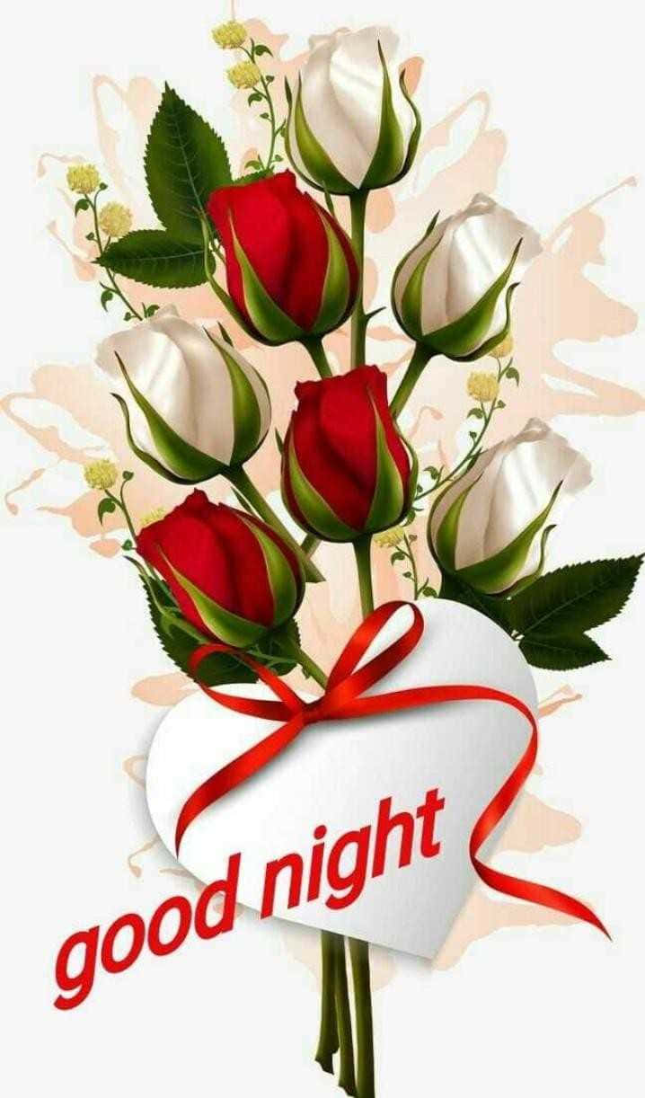 Good Night Rose Bouquet Wallpaper