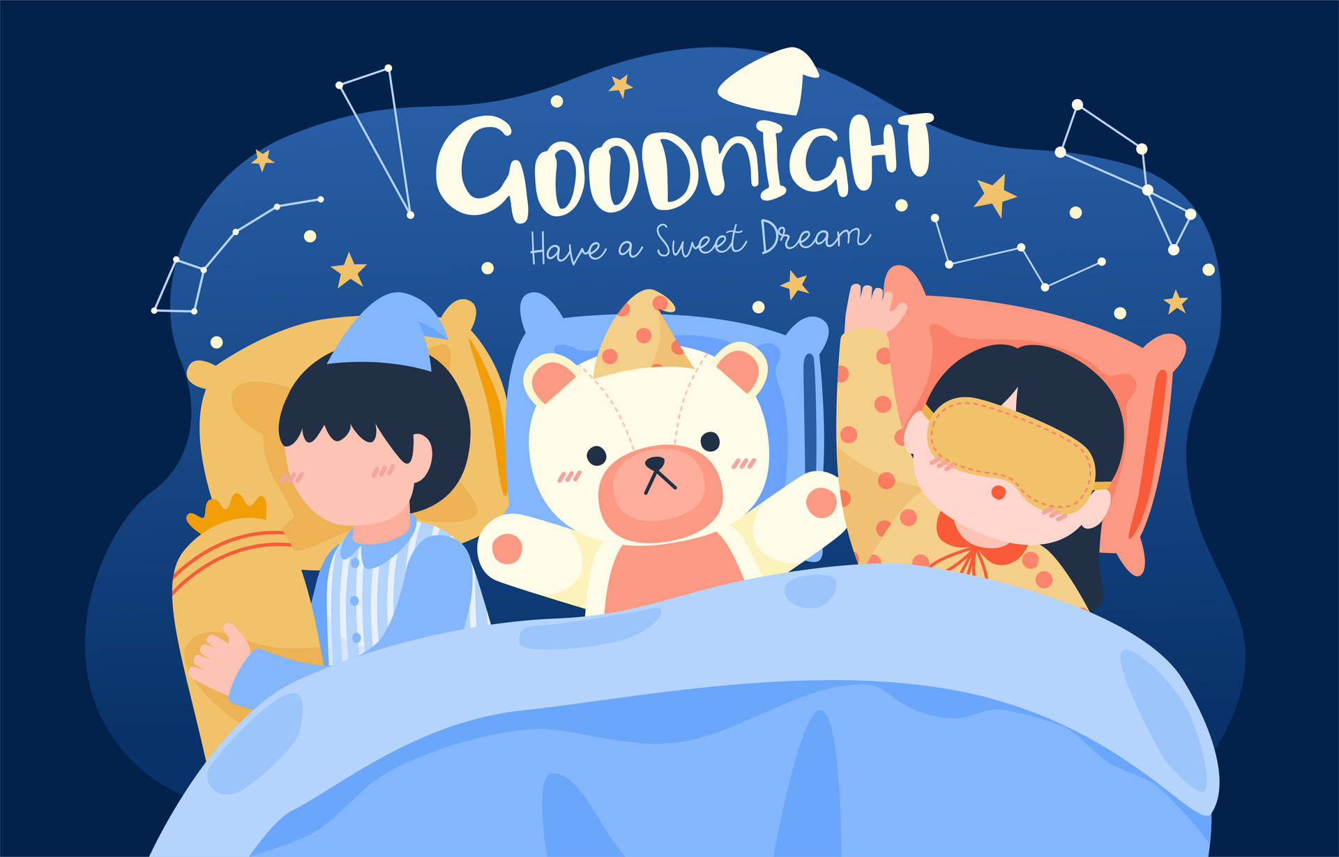Good Night Sleep Wallpaper
