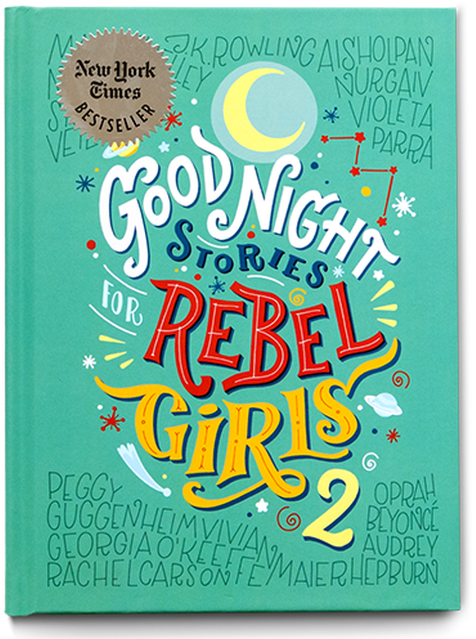 Good Night Stories Rebel Girls2 Book Cover PNG