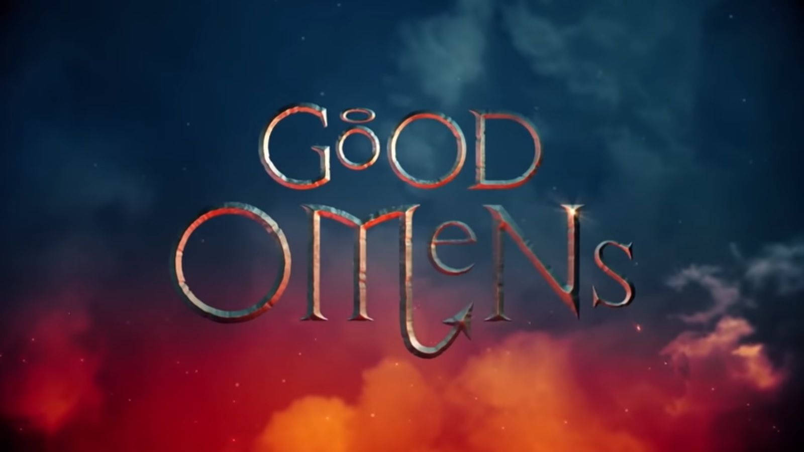 Good Omens Title Card Background