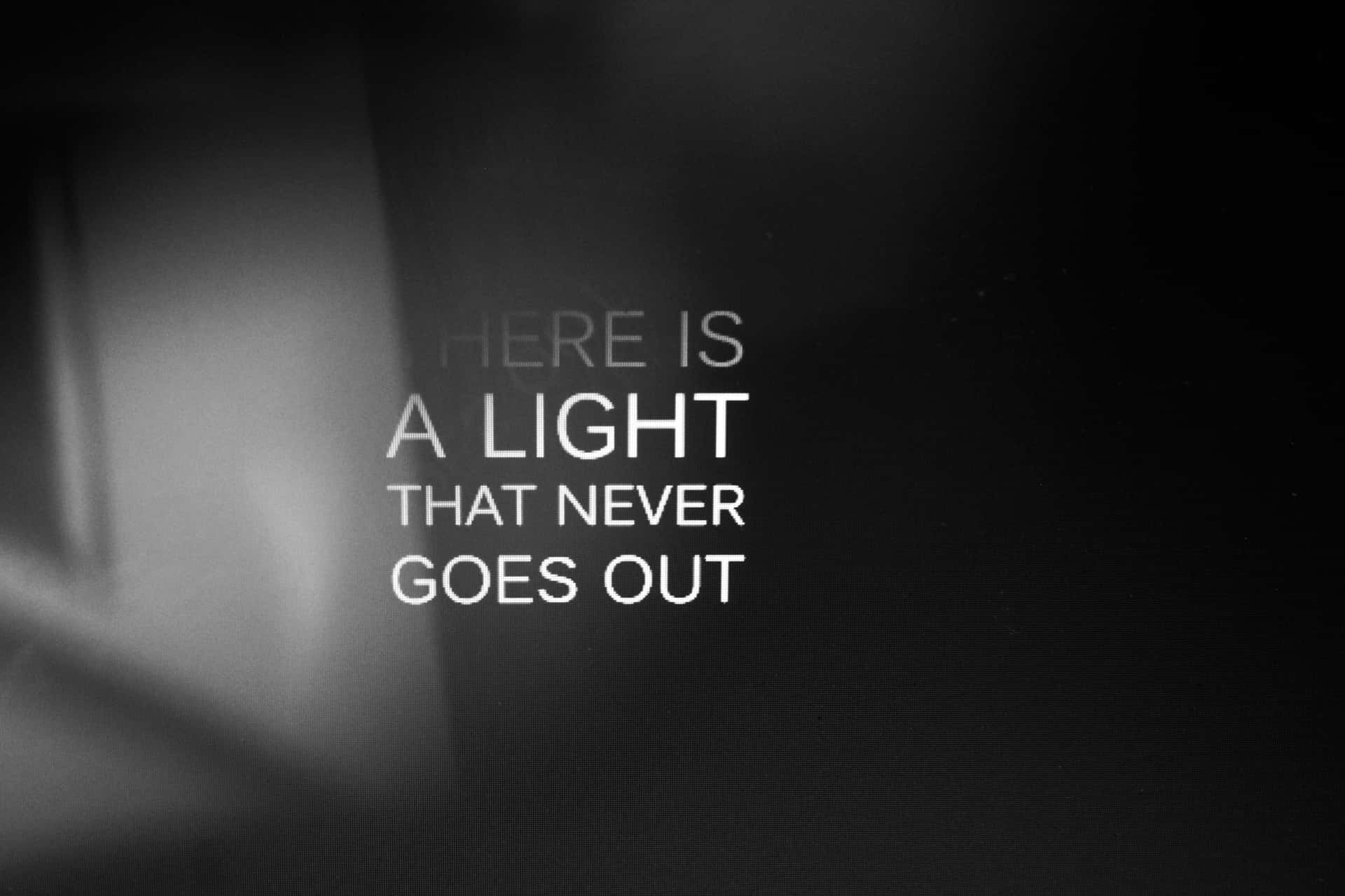 There Is A Light That Never Goes Out Wallpaper