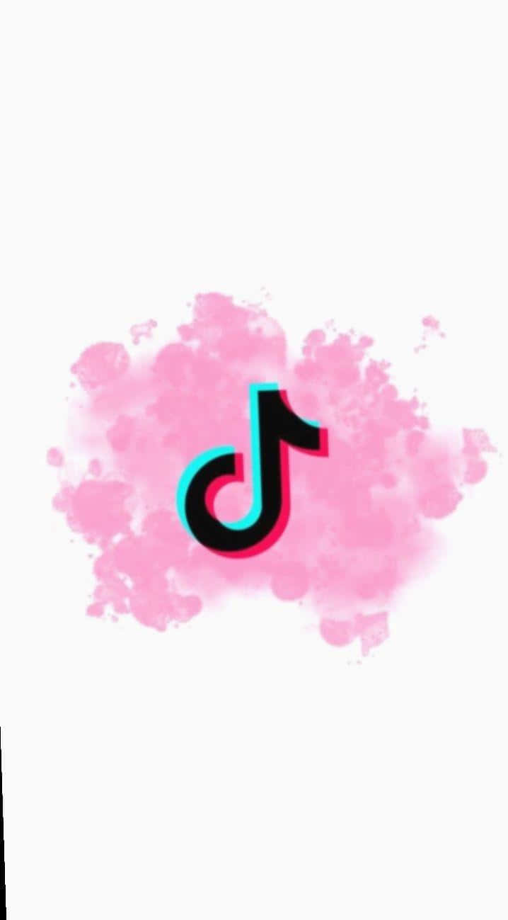 Buonaimmagine Del Profilo Con Il Logo Tiktok Rosa.