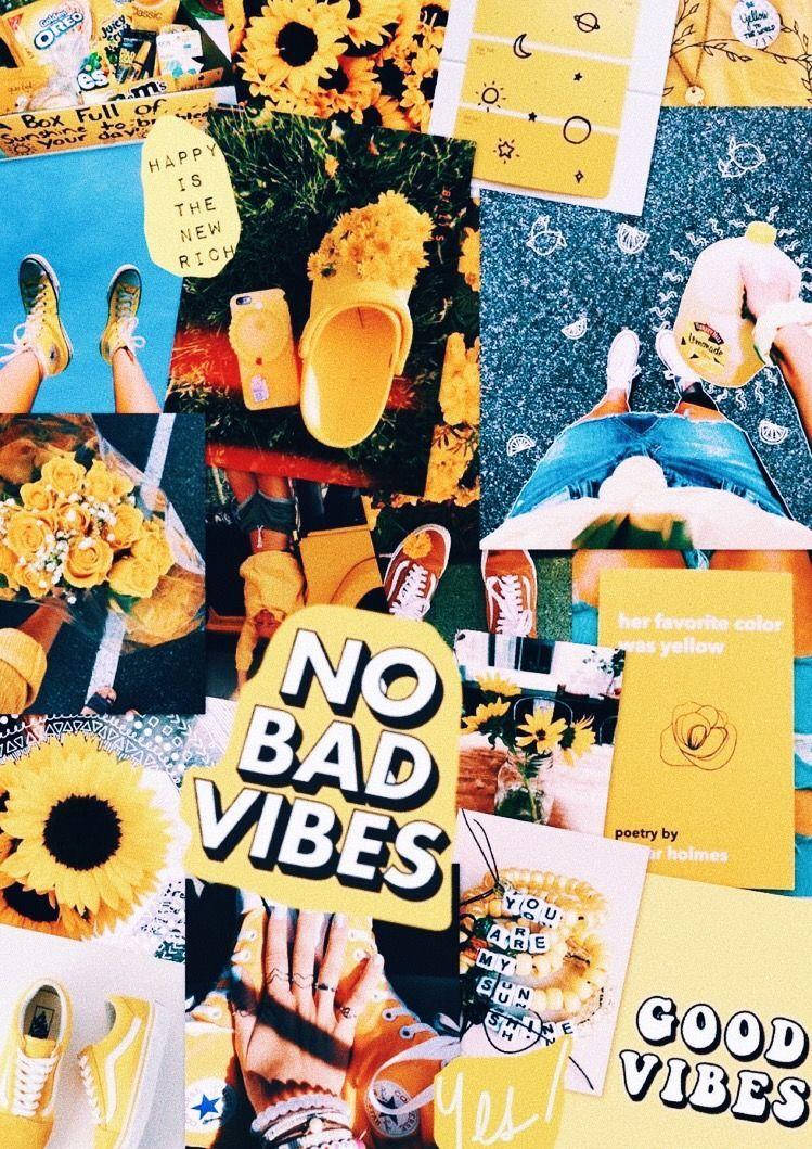Good Vibes Aesthetic Collage