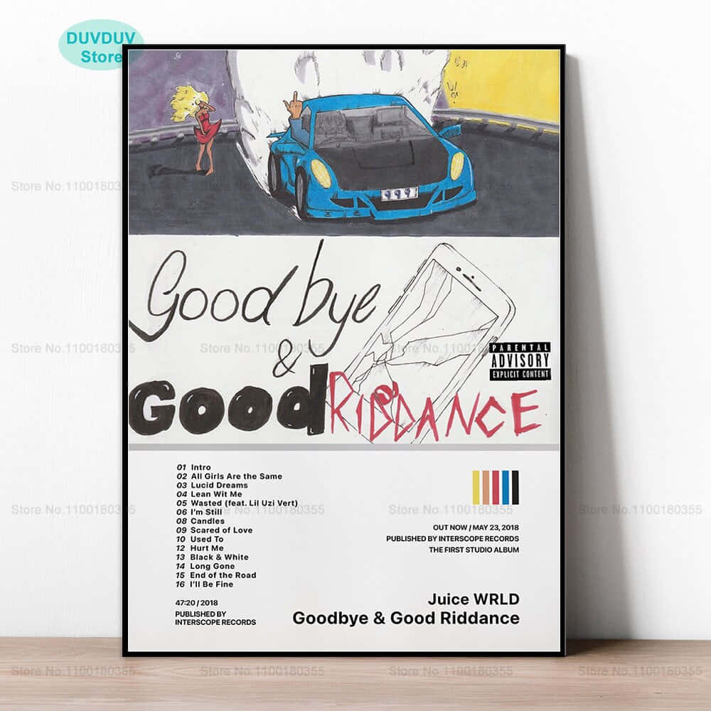 Juice Wrld Goodbye and Good Riddance Poster  Album Blocks