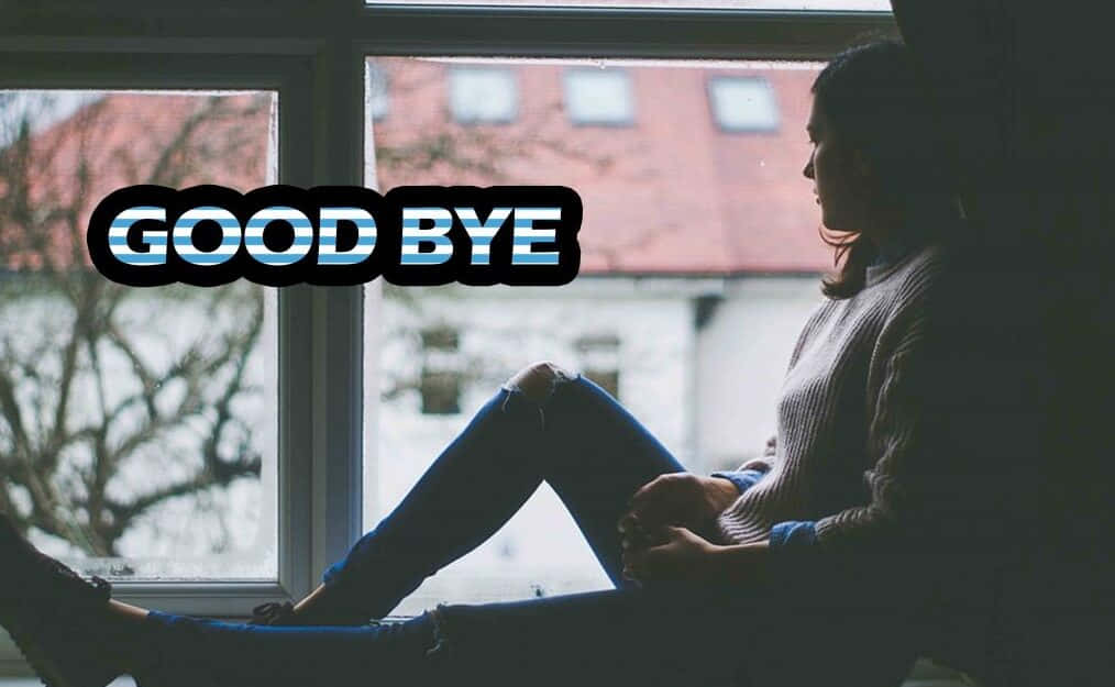 waving goodbye sad