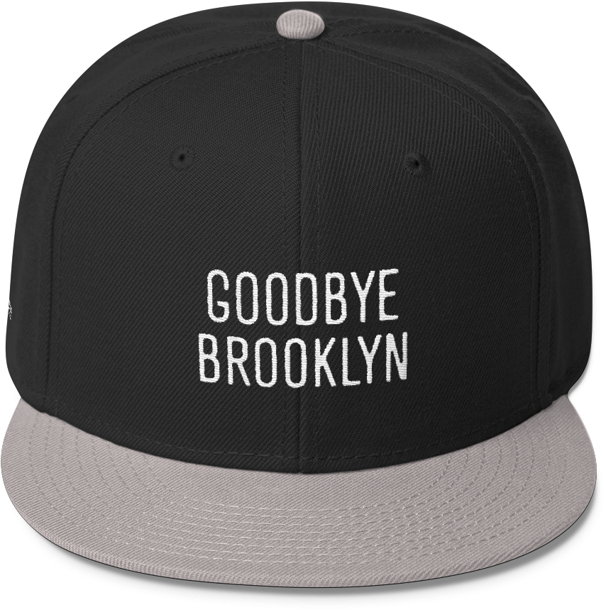 Goodbye Brooklyn Black Cap PNG