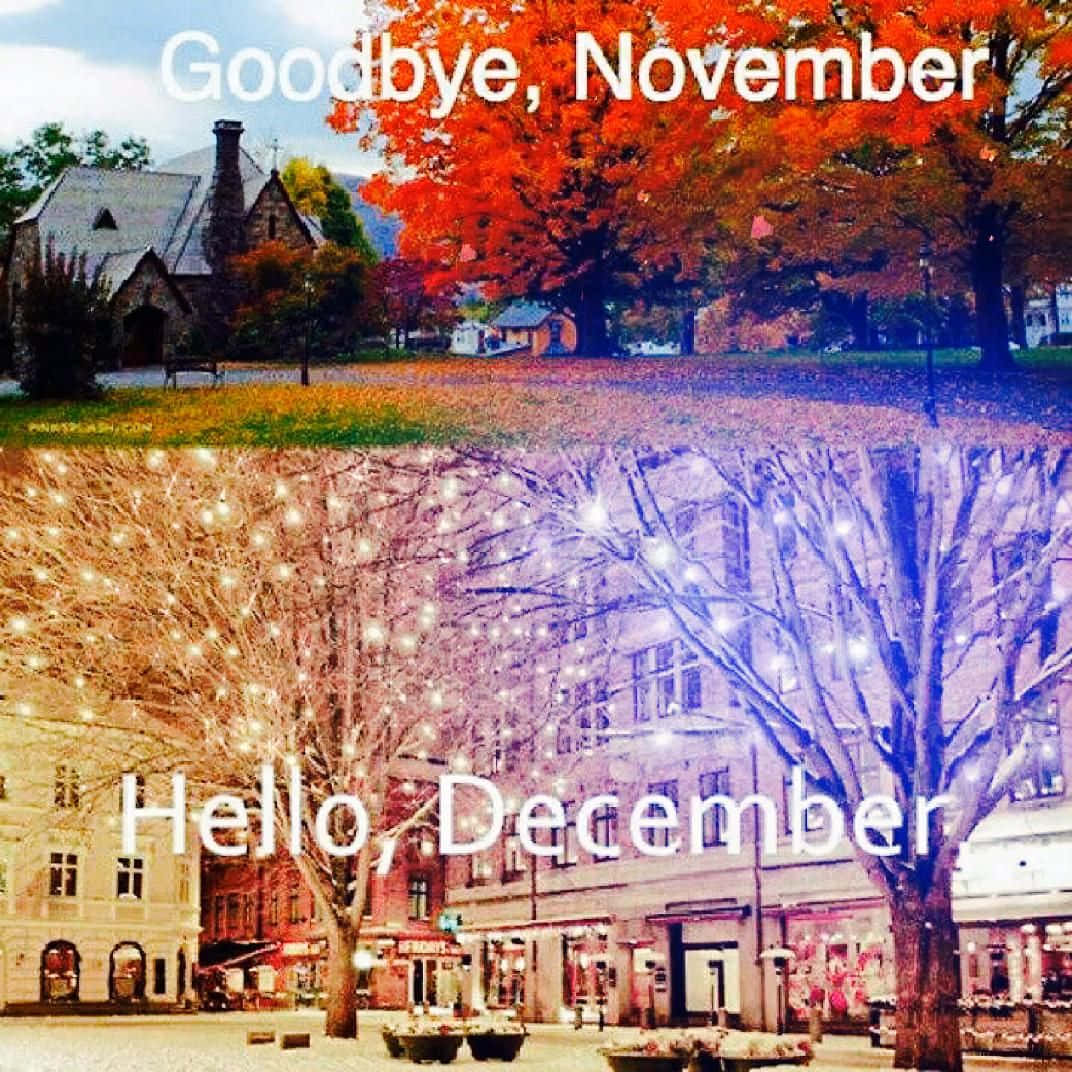 !Farvel november, Hej December! Wallpaper