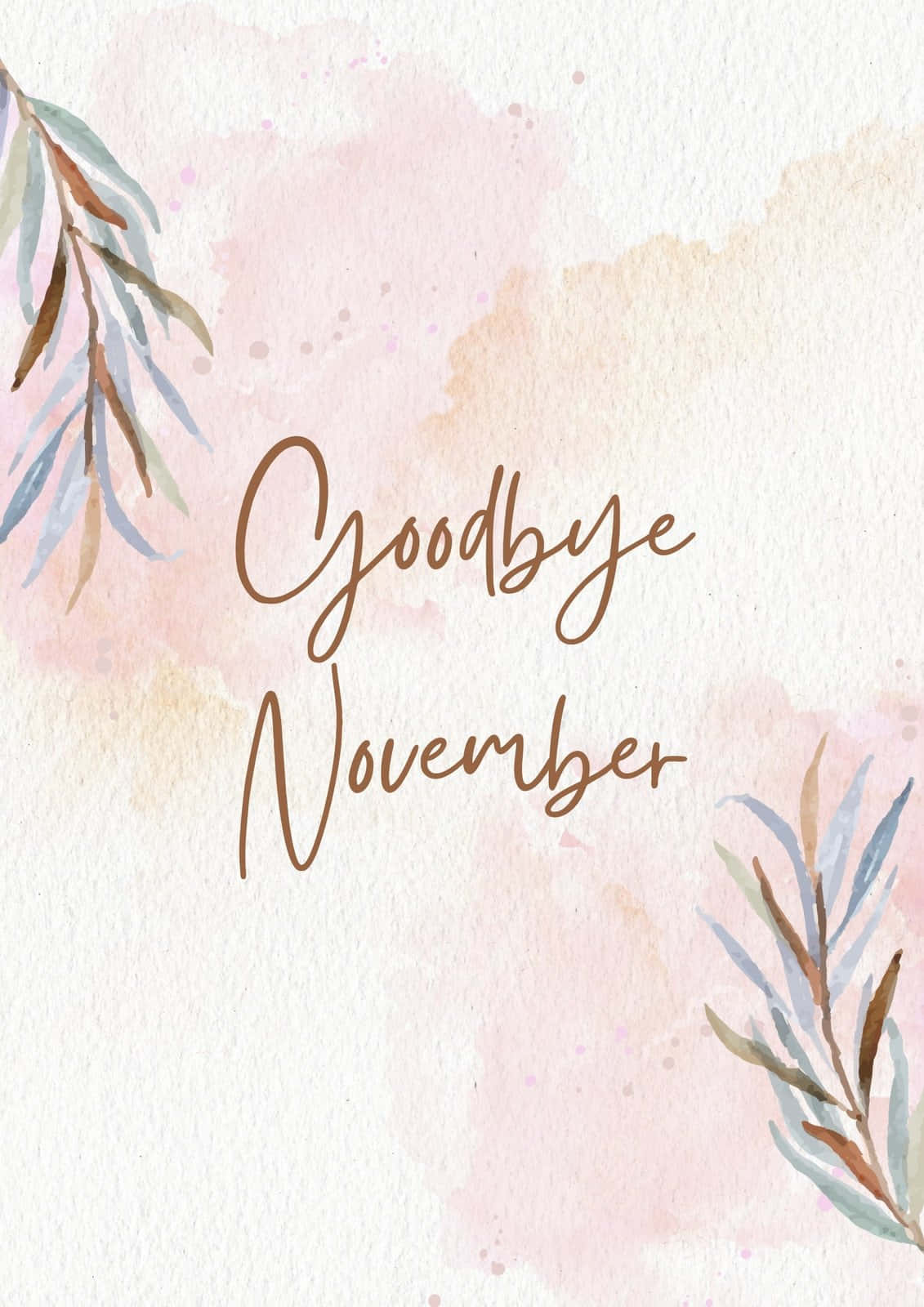 Adios november og velkommen december! Wallpaper