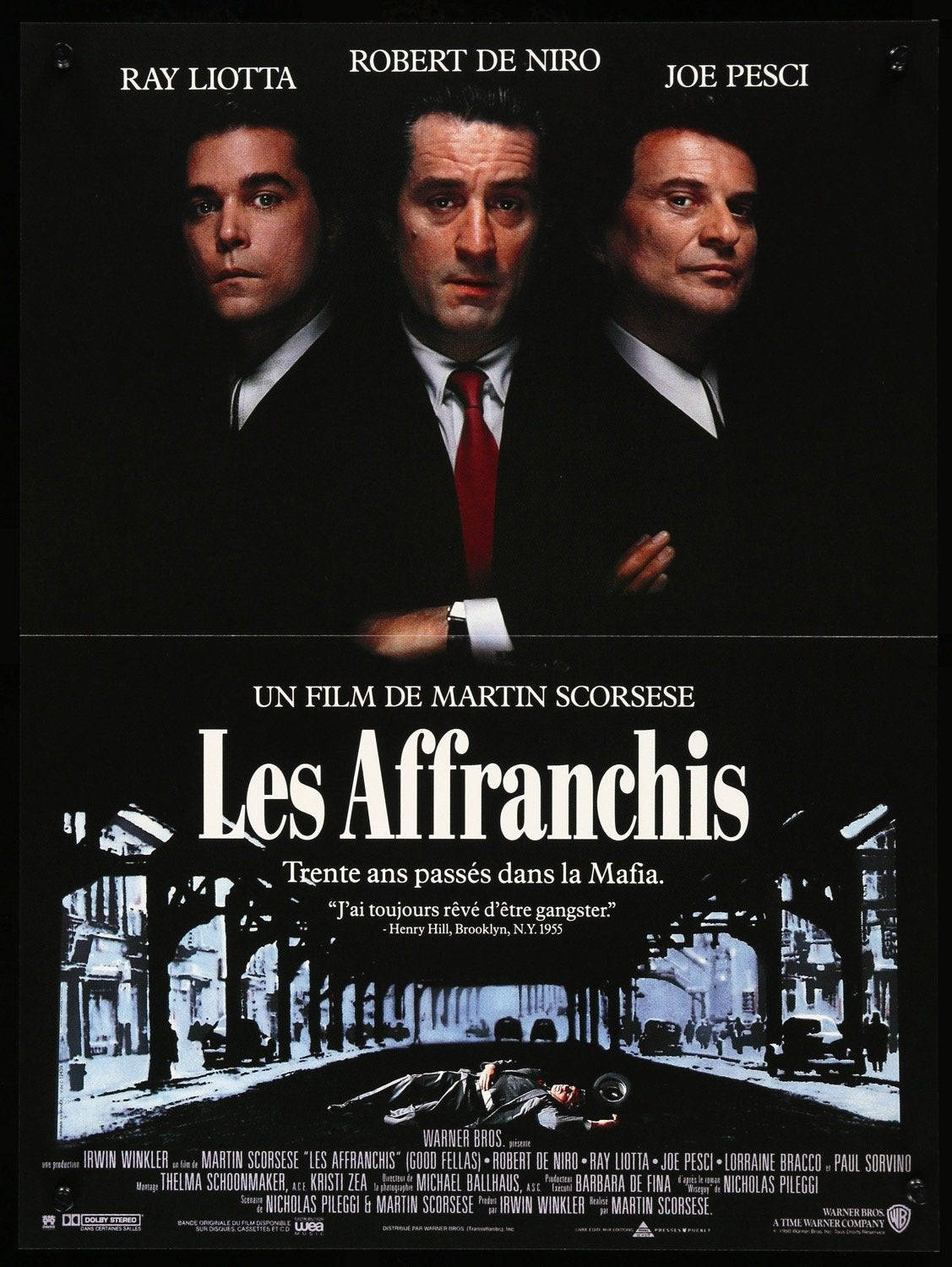 Goodfellas French Edition Poster Wallpaper
