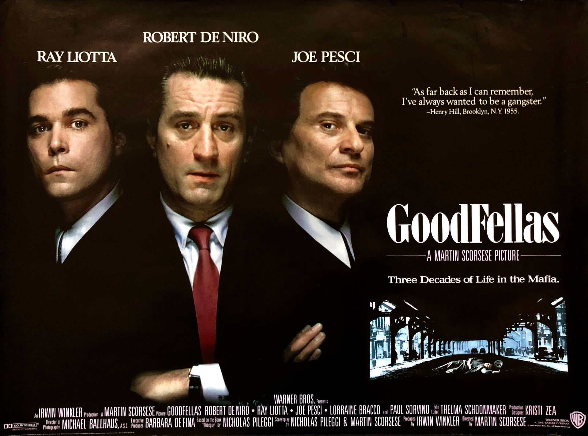 Goodfellas Movie Desktop Cover Wallpaper