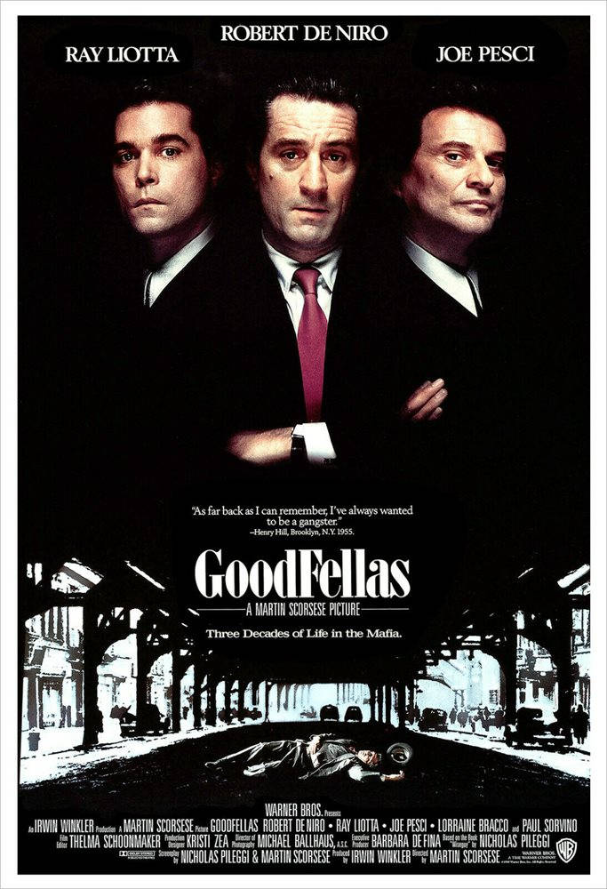 Goodfellas Theatrical Release Poster Wallpaper