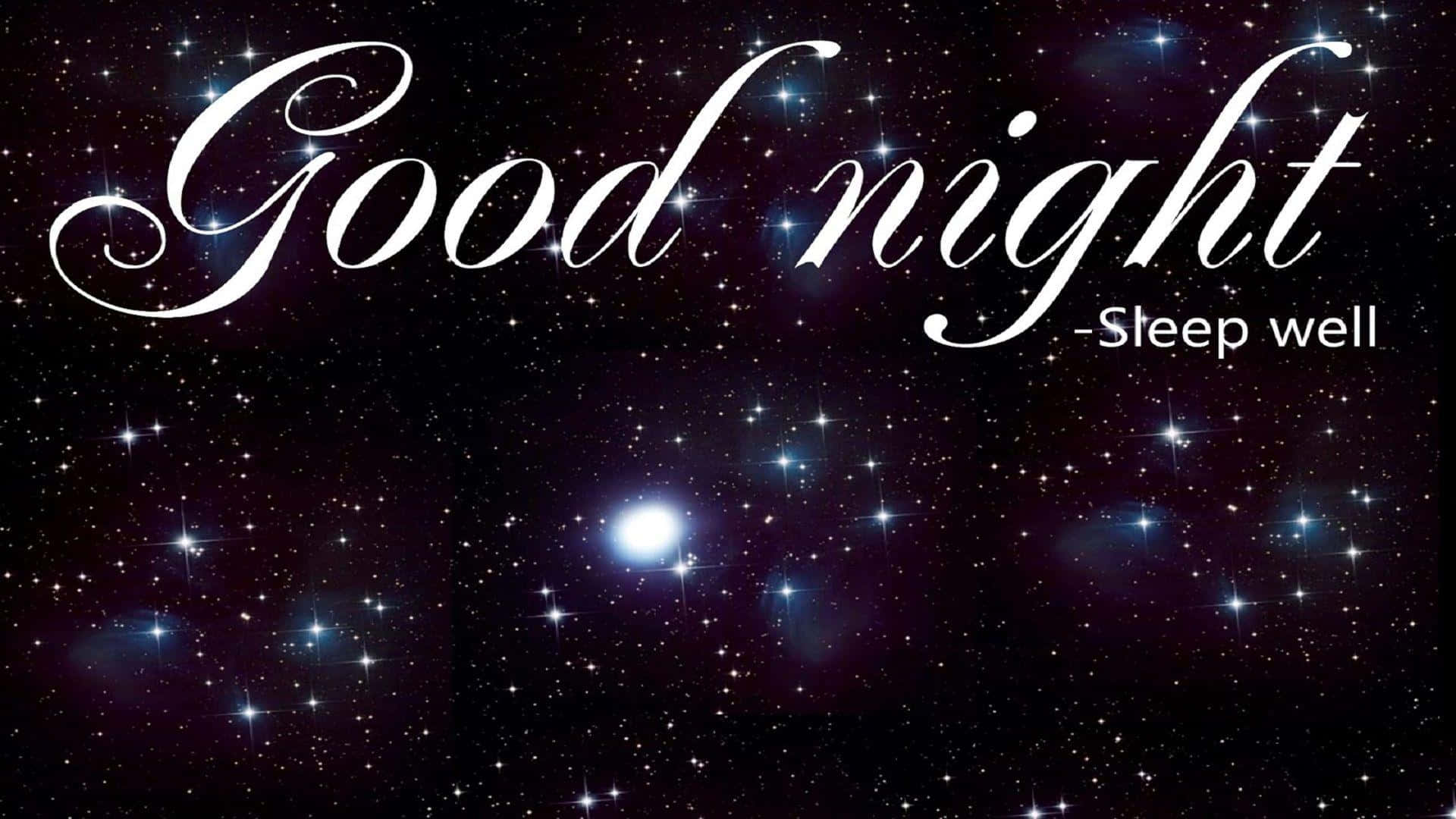 Goodnight Starry Space Picture
