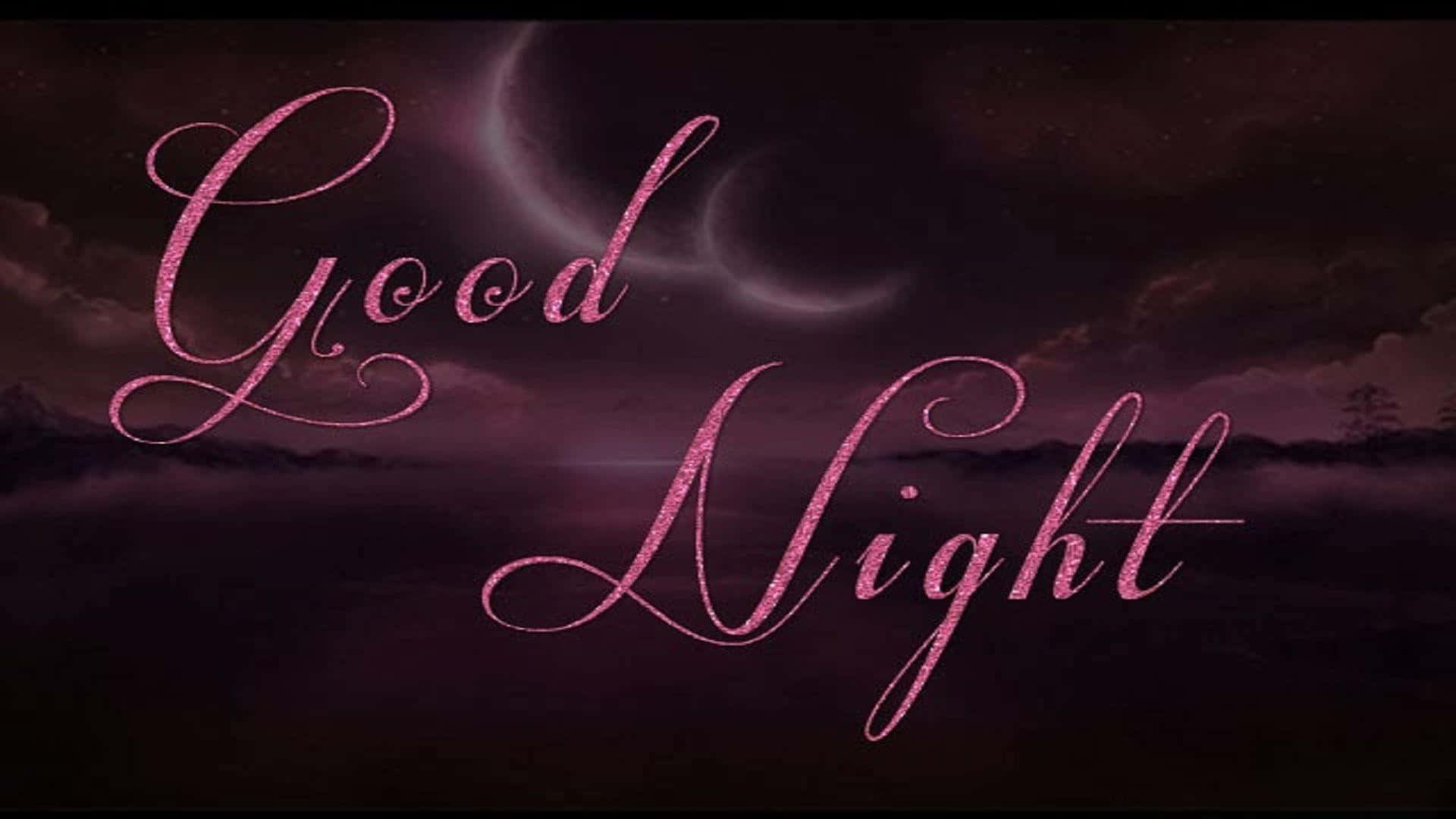 Pink Goodnight Picture