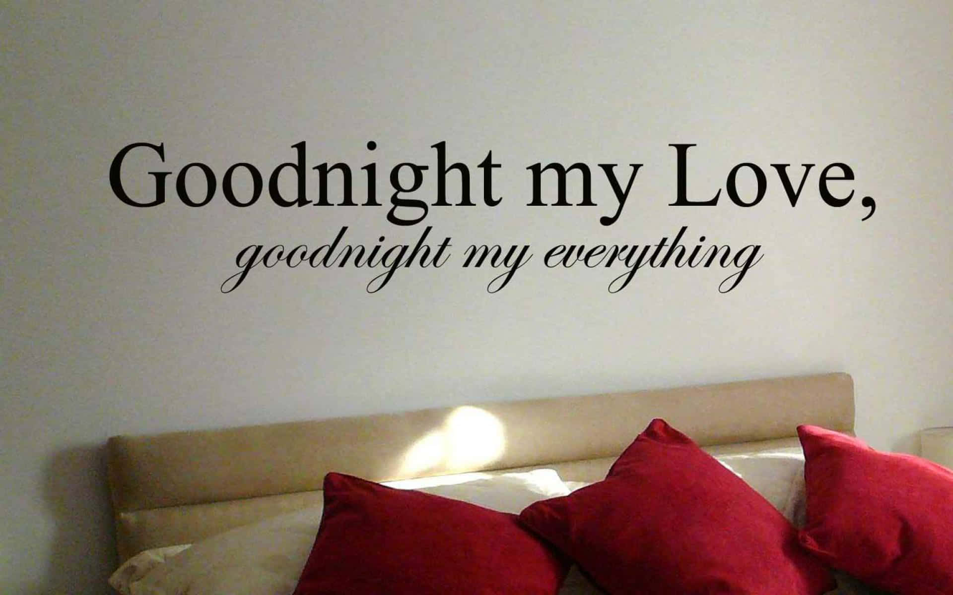 Goodnight My Love Picture