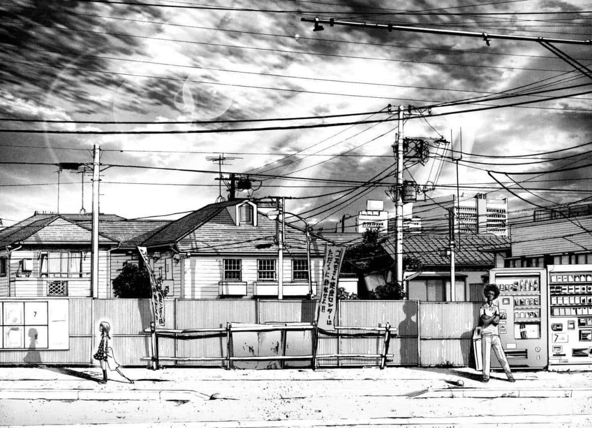 "Goodnight Punpun - A reflection of everyday life." Wallpaper