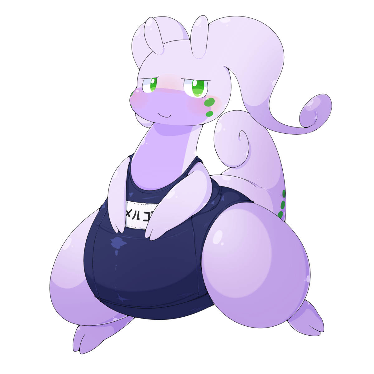 Goodra With A Funny Face Wallpaper