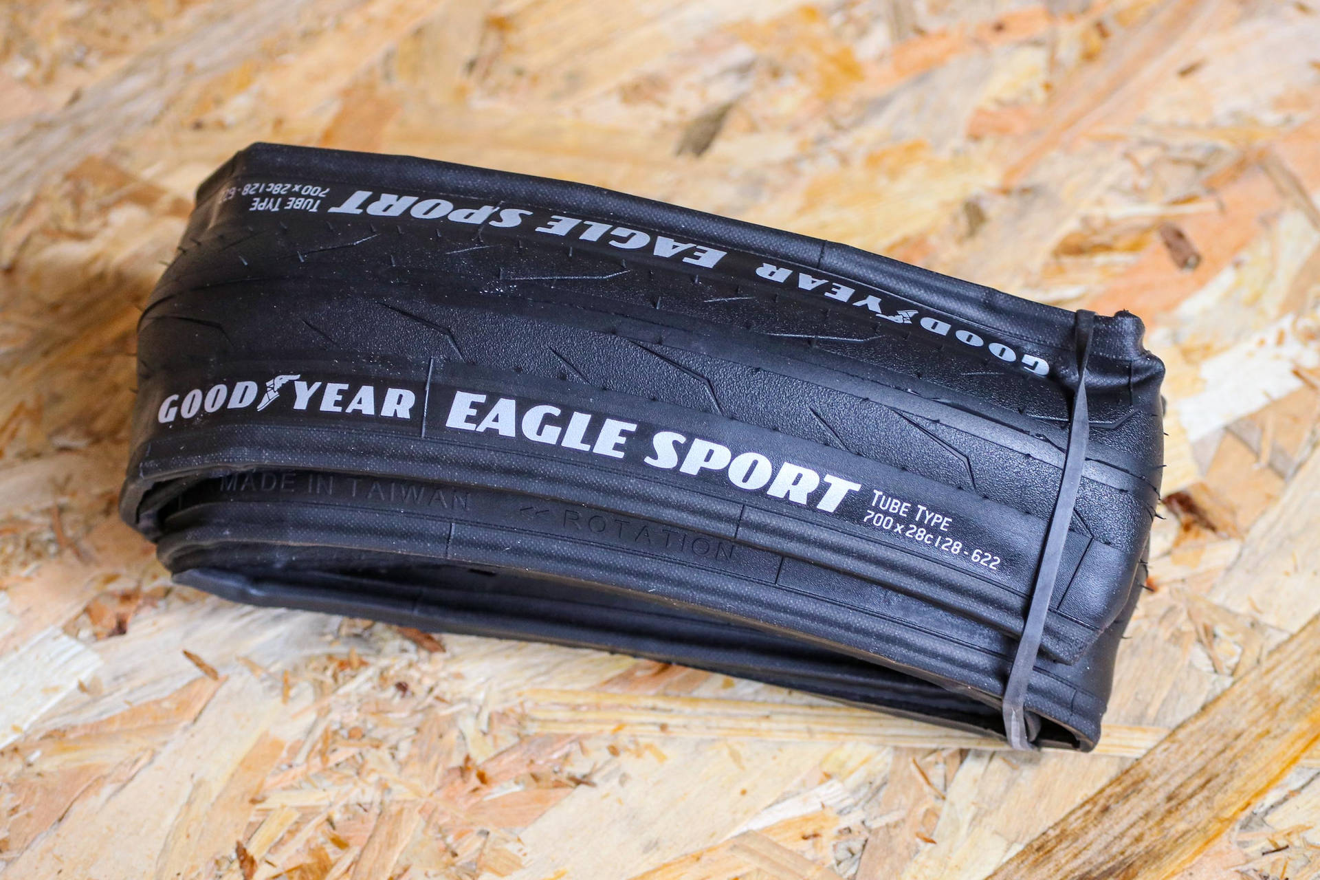 Goodyear Eagle Sport Bike Tire Background