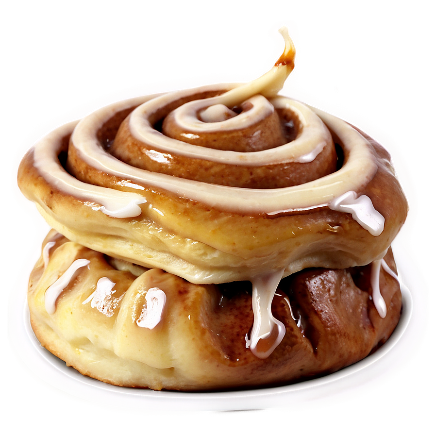 Gooey Cinnamon Roll Delight Png Ftp45 PNG