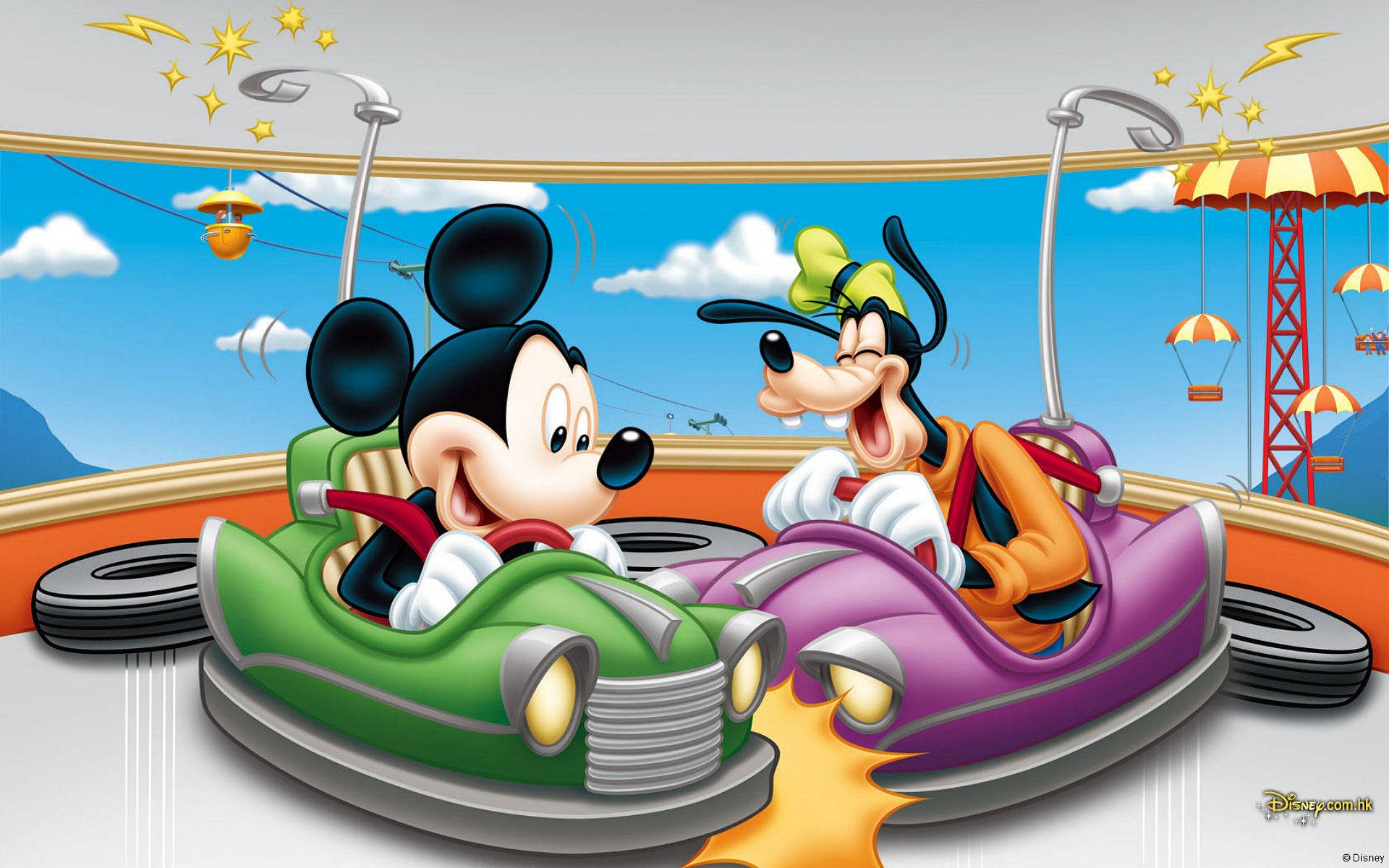 Goofy And Mickey Mouse Disney Wallpaper