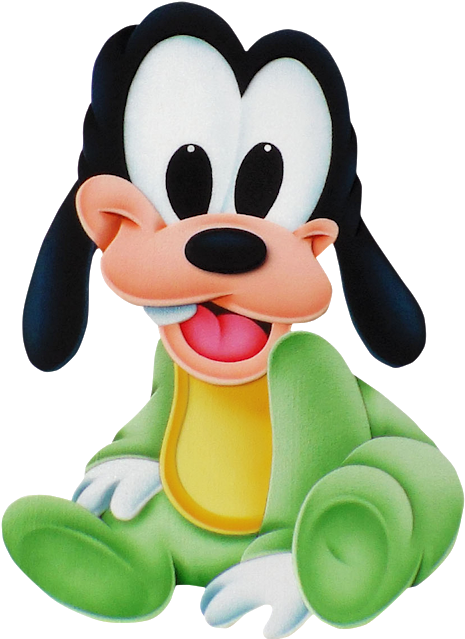 Goofy Cartoon Character Smiling PNG