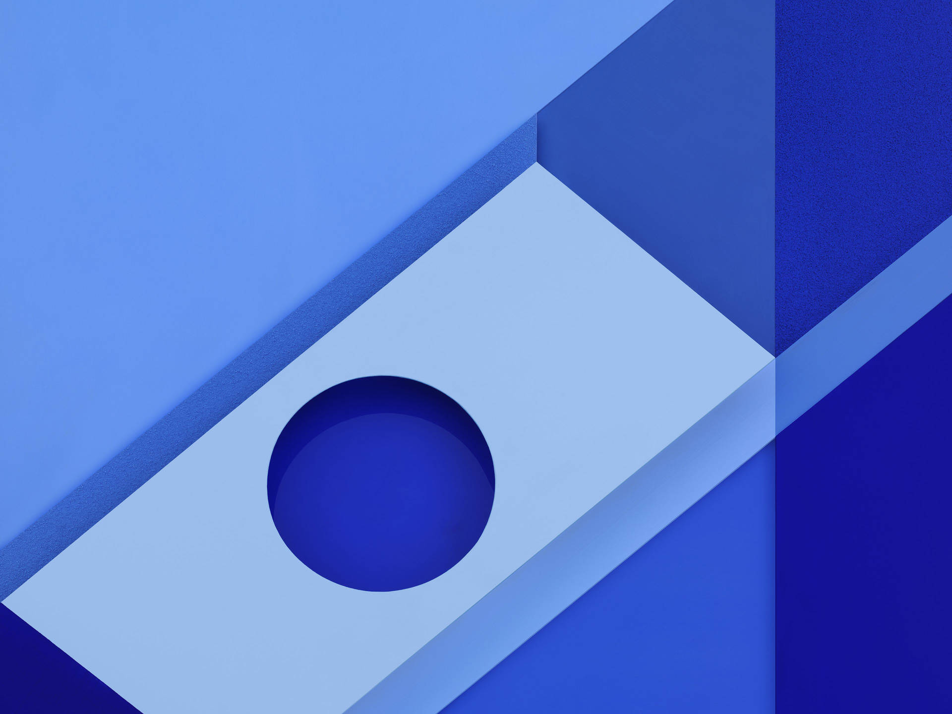 Google Blue Digital Art Wallpaper