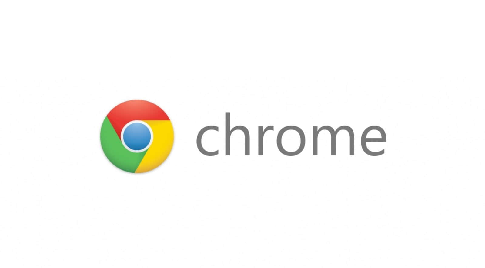 Unaespiral Blanca Sobre Un Fondo Azul En El Logotipo De Google Chrome.