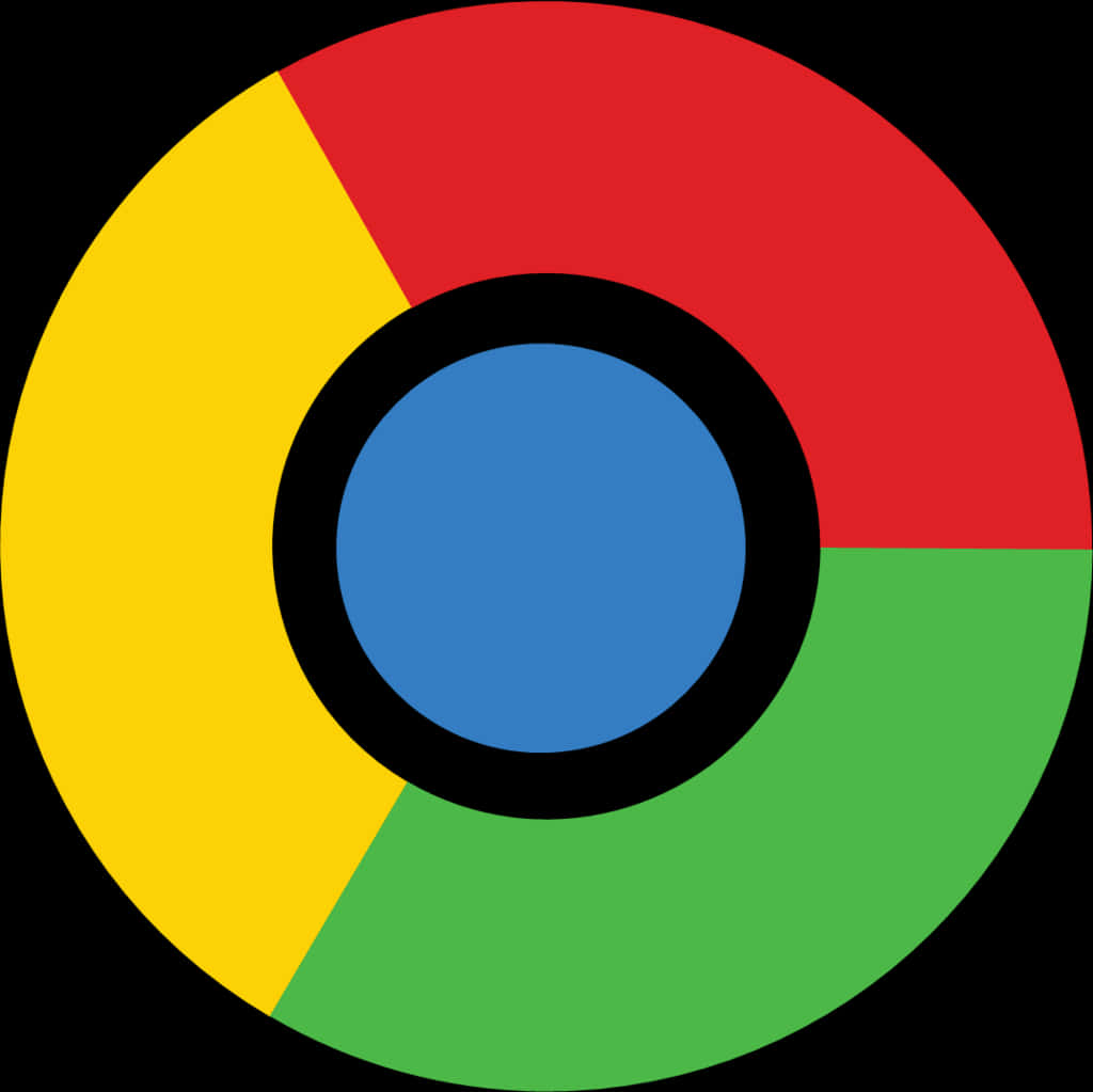 Google Chrome Logo Stylized PNG