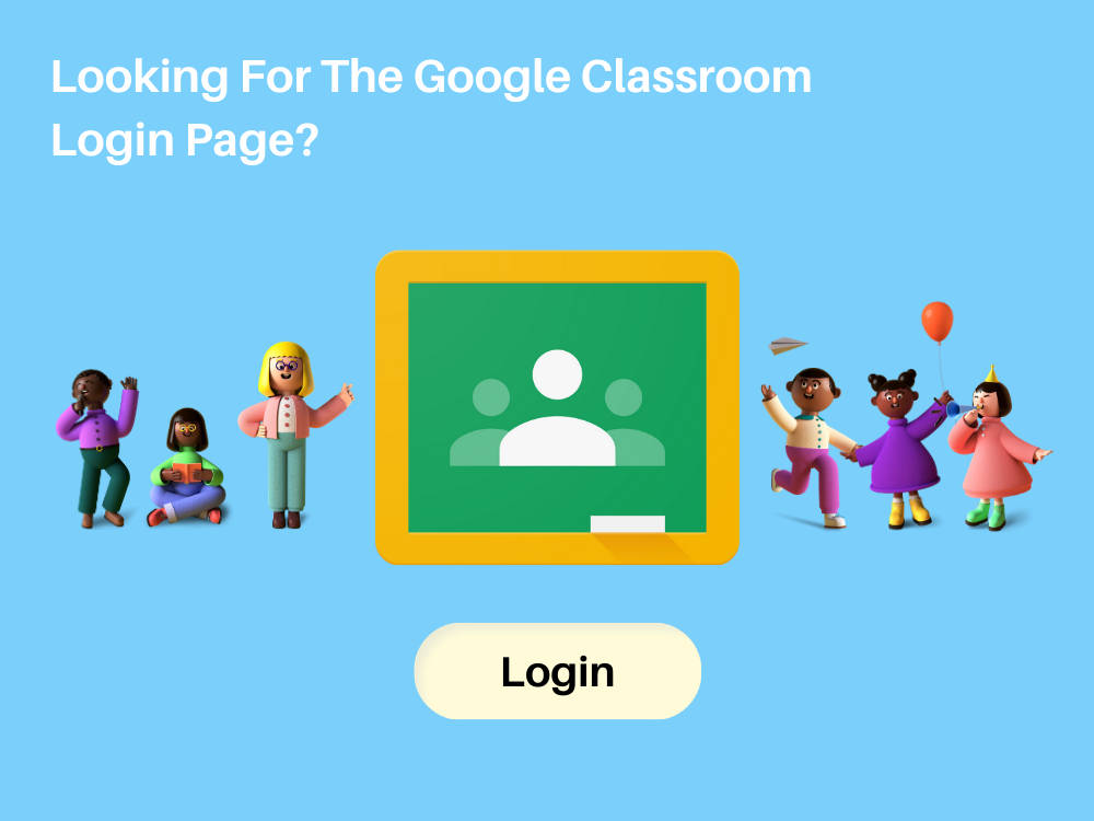Google Classroom On Digital Device Wallpaper