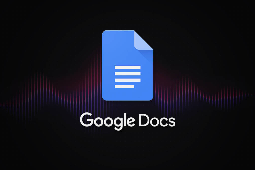 Download Google Docs Sound Waves Wallpaper 