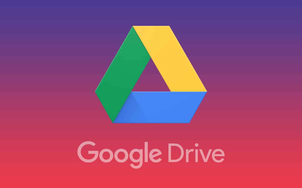 Google Drive Against Blue Red Wallpaper